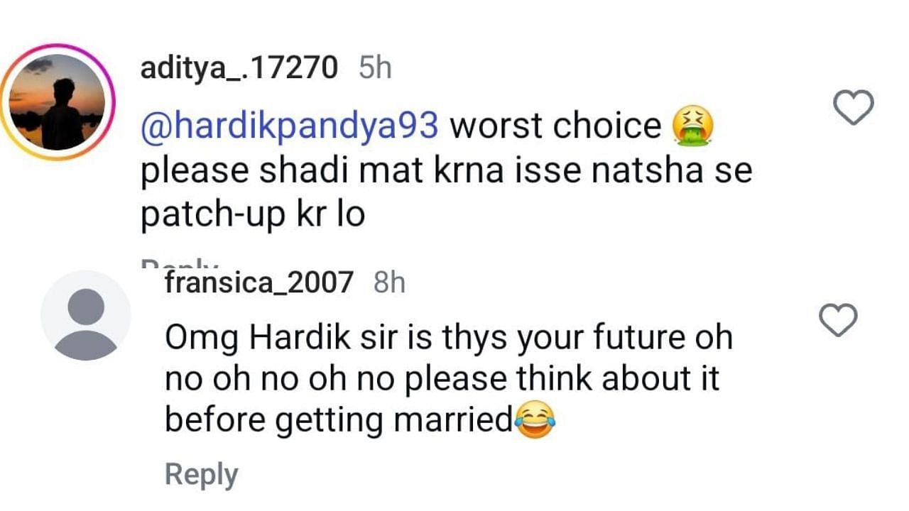 फैंस कमेंट्स (photo credit: instagram/jasminwalia)